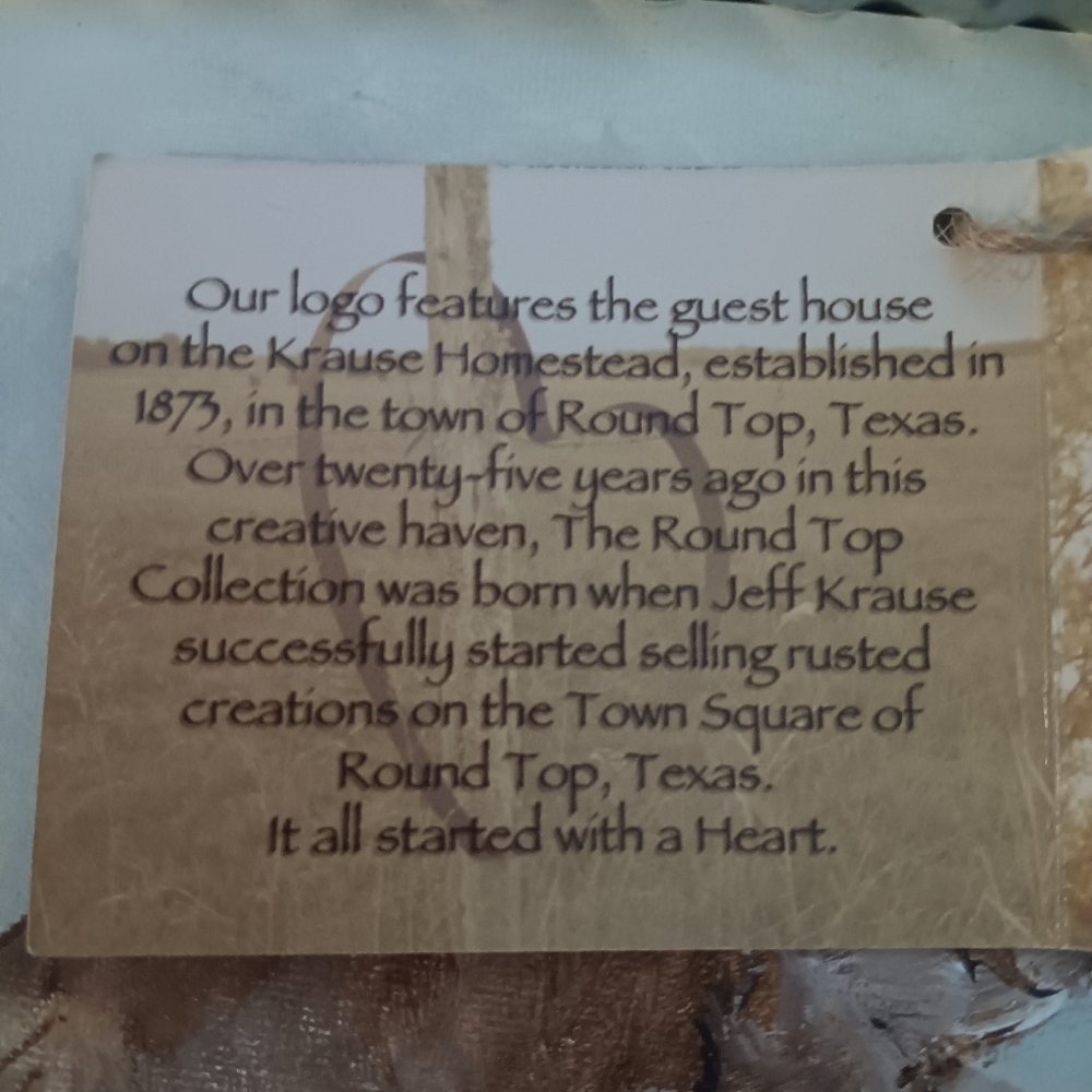 The Round Top Collection Rabbit Art Tile - Picture 2 of 4